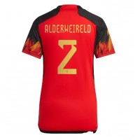 Dámy Fotbalový dres Belgie Toby Alderweireld #2 MS 2022 Domácí Krátký Rukáv
